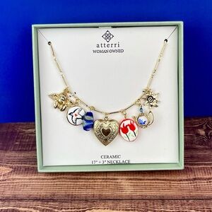 Atterri Whispers of the Heart Charm Necklace